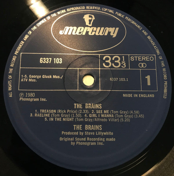 Brains, The : The Brains (LP,Album)