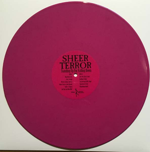Sheer Terror : Standing Up For Falling Down (LP,Album)