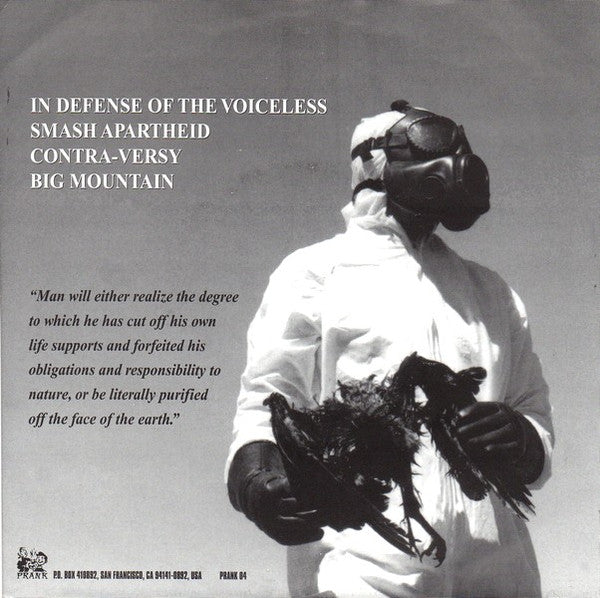 Tribe Of Resistance : In Defense Of The Voiceless (7")
