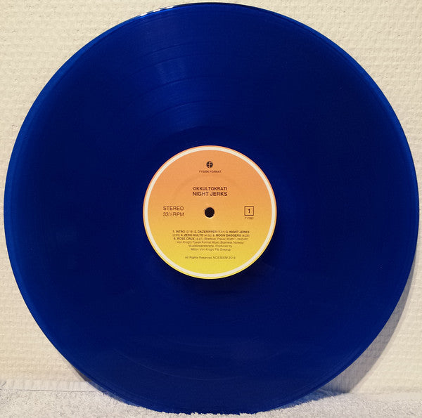 Okkultokrati : Night Jerks (LP, Ltd, Blu + CD, Album)