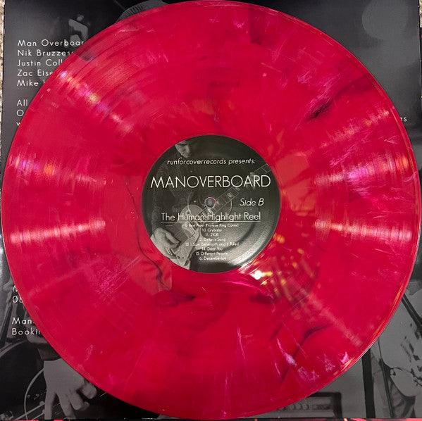 Man Overboard : The Human Highlight Reel (LP, Comp, RE, RP, Red)