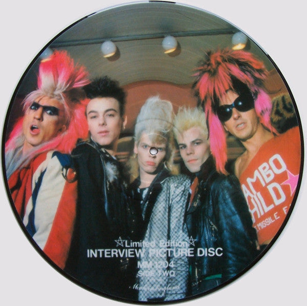 Sigue Sigue Sputnik : The Trial Of Tony James - Myth Or Reality (12", Ltd, Pic, Unofficial)