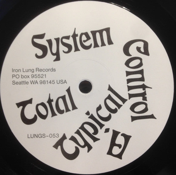 Total Control (13) : Typical System (LP,Album)