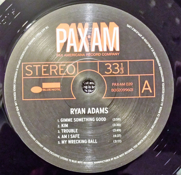 Ryan Adams : Ryan Adams (LP,Album)
