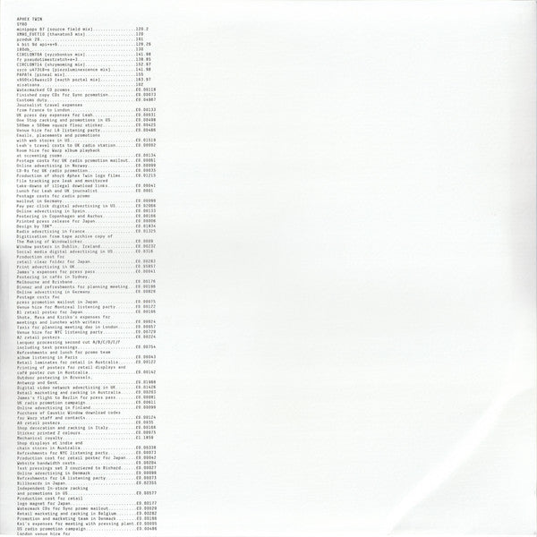 Aphex Twin : Syro (12",33 ⅓ RPM,Album)