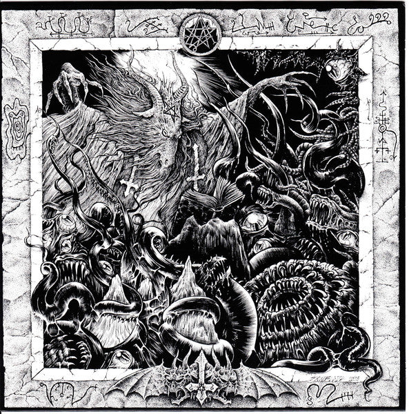 Imprecation / Blaspherian : Imprecation / Blaspherian (7",45 RPM)