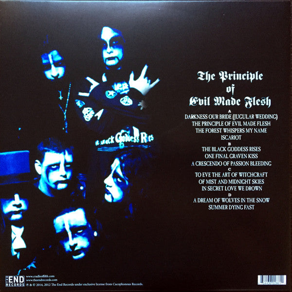Cradle Of Filth : The Principle Of Evil Made Flesh (LP,Album,Limited Edition,Reissue)