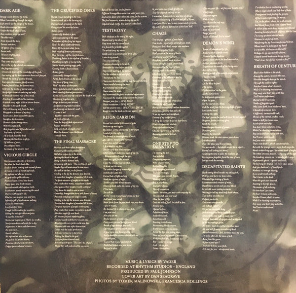 Vader : The Ultimate Incantation (LP,Album,Reissue)