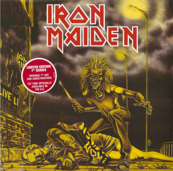 Iron Maiden : Sanctuary (7", Single, Ltd, RE, Unc)