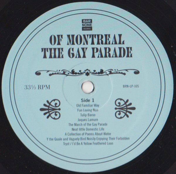 Of Montreal : The Gay Parade (LP,Album,Reissue,Stereo)