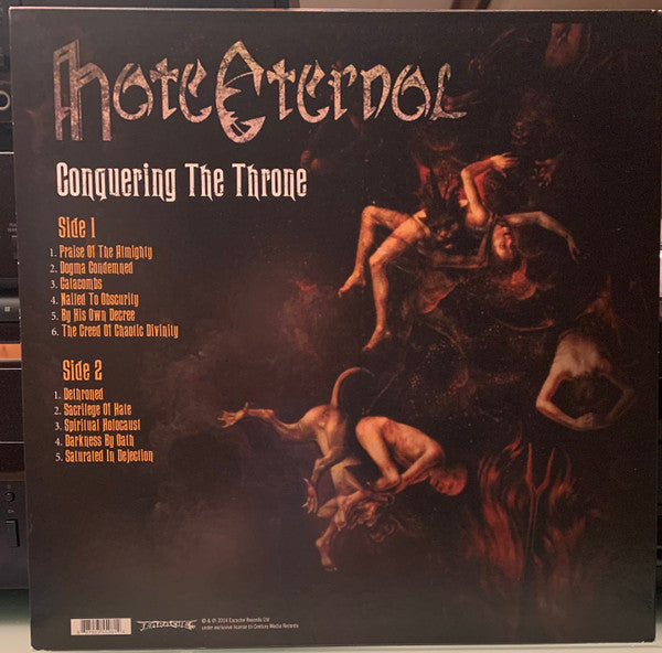 Hate Eternal : Conquering The Throne (LP,Album)