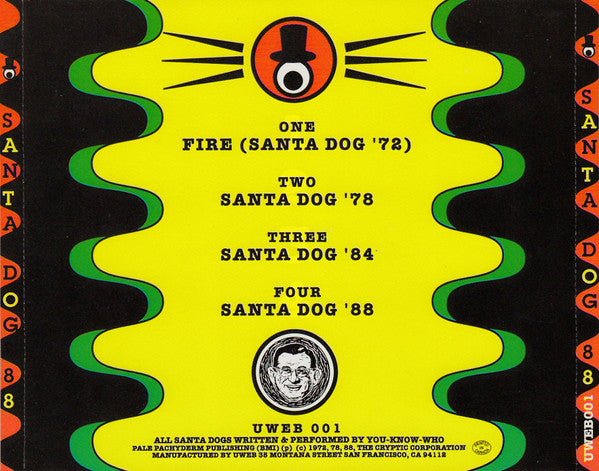 The Residents : Santa Dog '88 (CD, Ltd, Num)