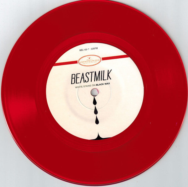Beastmilk : White Stains On Black Wax (7",33 ⅓ RPM,EP,Limited Edition,Repress)