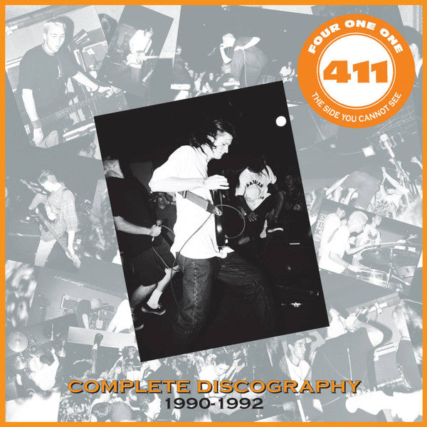 411 (2) : The Side You Cannot See: Complete Discography 1990-1992 (LP,Compilation,Limited Edition,Remastered)