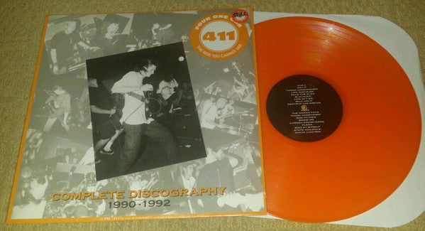 411 (2) : The Side You Cannot See: Complete Discography 1990-1992 (LP,Compilation,Limited Edition,Remastered)