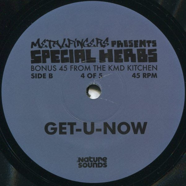Metal Fingers : Special Herbs Volume 7 & 8 (LP,Compilation,Reissue)