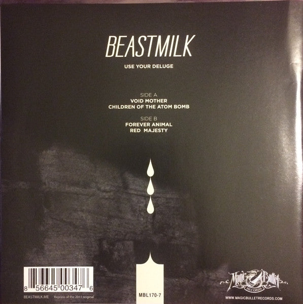 Beastmilk : Use Your Deluge (7",33 ⅓ RPM,EP,Reissue)