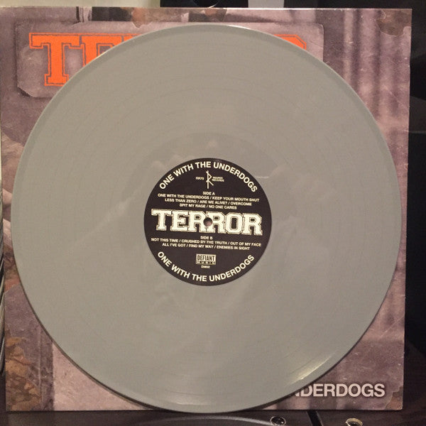 Terror (3) : One With The Underdogs (LP, Album, RE, Gre)