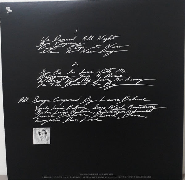 Lewis (20) : Romantic Times (LP, Album, Ltd, RE, RM)