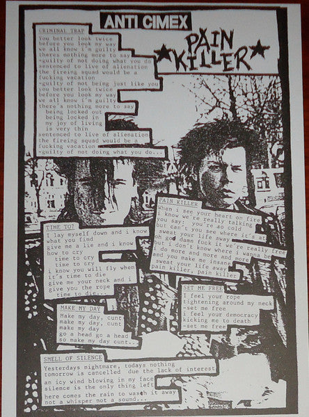 Anti Cimex : Anti-Cimex (12", MiniAlbum, RE)