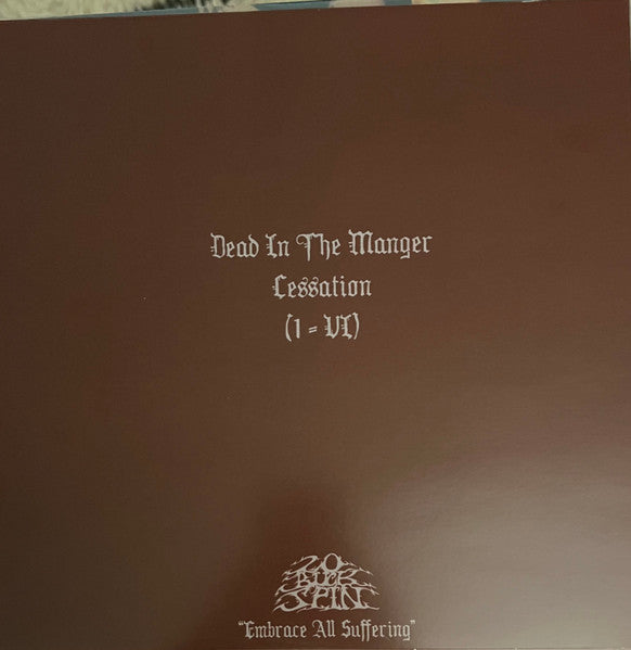 Dead In The Manger : Cessation (LP,Album,Limited Edition)
