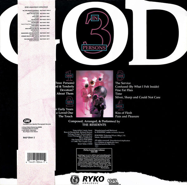 Residents, The : God In Three Persons (LP,Album)