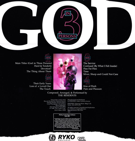 Residents, The : God In Three Persons (LP,Album)
