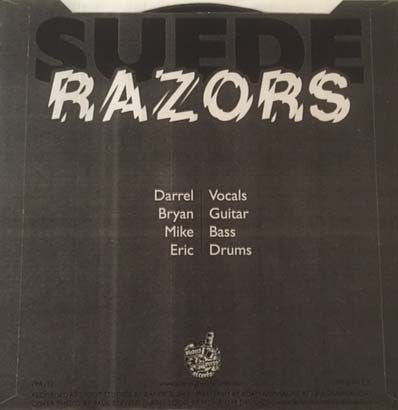 Suede Razors : Here She Comes / Longshot Kid (7",45 RPM,Numbered,Test Pressing,White Label)