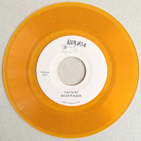 Ryley Walker : Clear The Sky (7", Ltd, Gol)