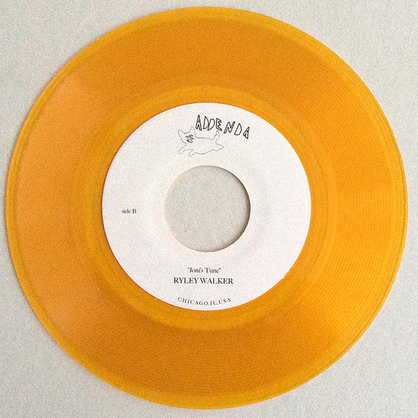Ryley Walker : Clear The Sky (7", Ltd, Gol)