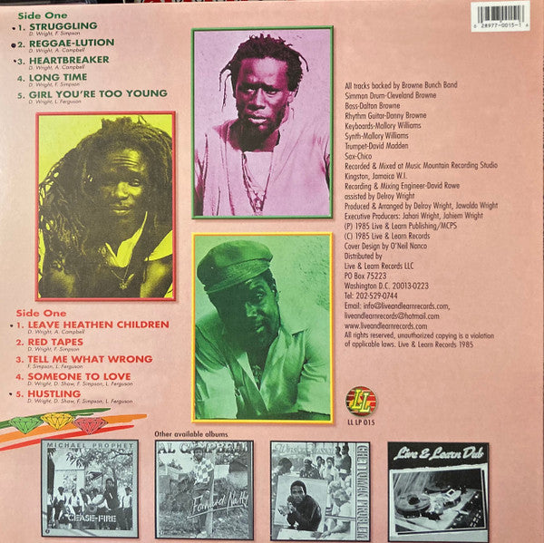 Mighty Diamonds, The : Struggling (LP,Album,Reissue)