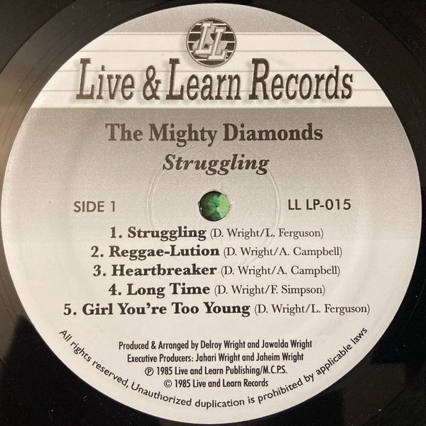 Mighty Diamonds, The : Struggling (LP,Album,Reissue)
