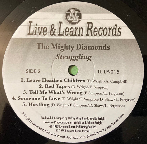 Mighty Diamonds, The : Struggling (LP,Album,Reissue)