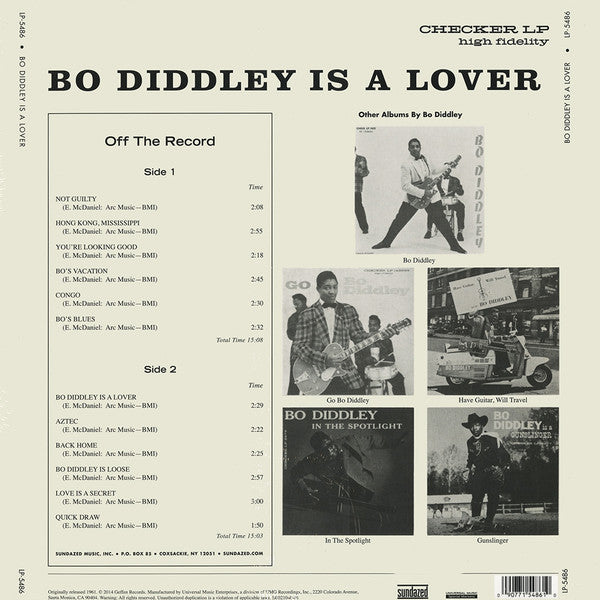 Bo Diddley : Bo Diddley Is A... Lover (LP,Album,Reissue,Mono)