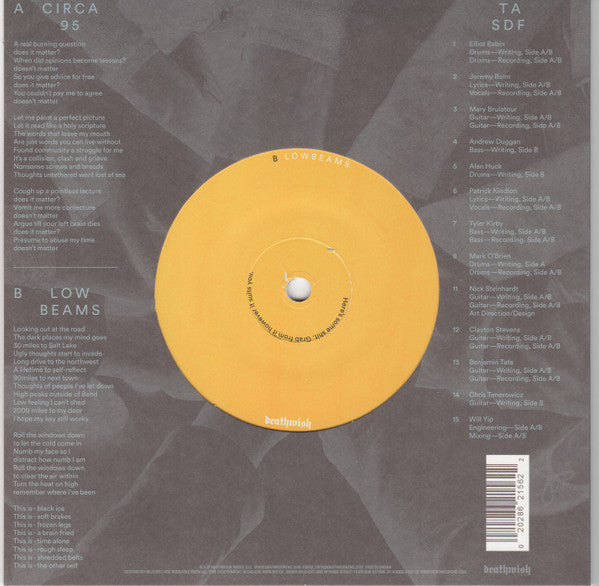 Touché Amoré & Self Defense Family : Self Love (7", Gre)