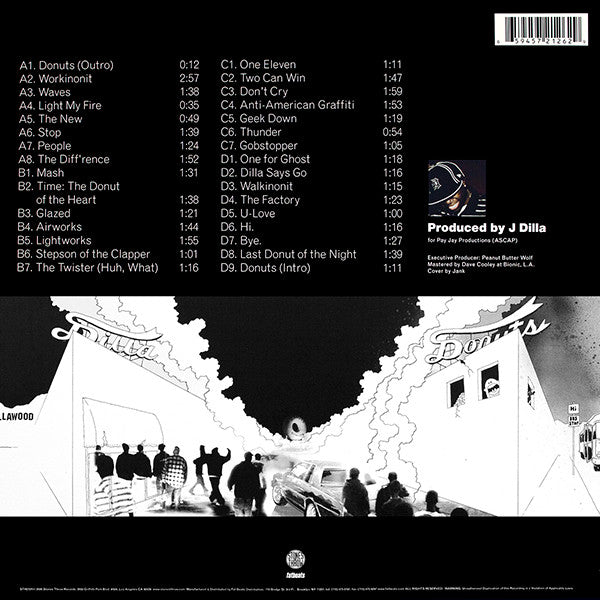 J Dilla : Donuts (12",33 ⅓ RPM,Album,Repress)
