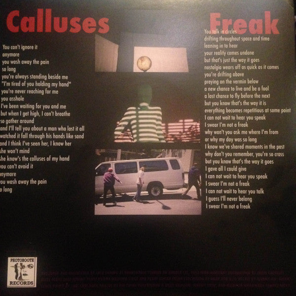 Pocketknife (3) : Calluses / Freak (7",45 RPM,Single)