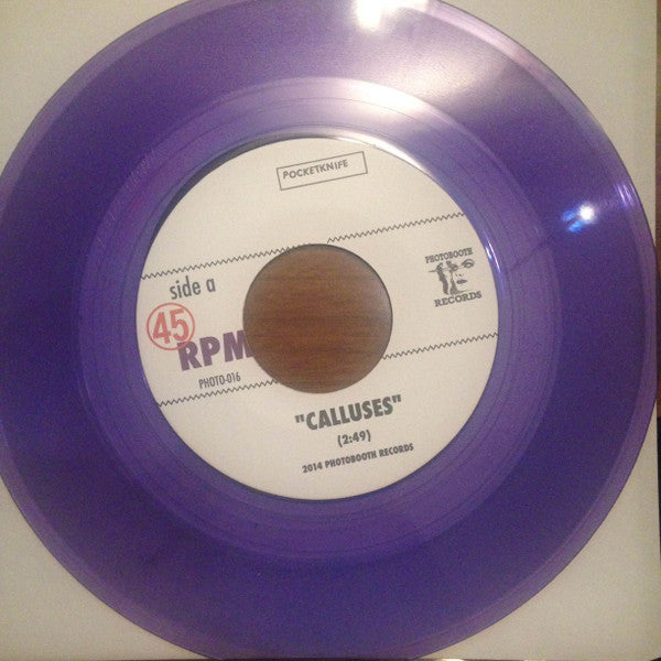 Pocketknife (3) : Calluses / Freak (7",45 RPM,Single)