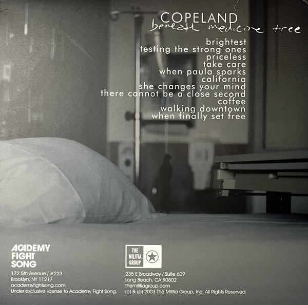 Copeland : Beneath Medicine Tree (LP,Album,Limited Edition,Reissue)