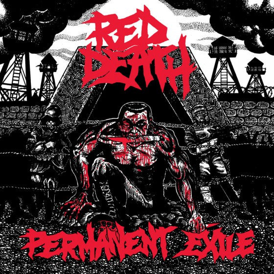 Red Death : Permanent Exile (LP,45 RPM,Album)