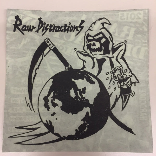 Raw Distractions : Raw Fight Tour!! (7",Single,Numbered)