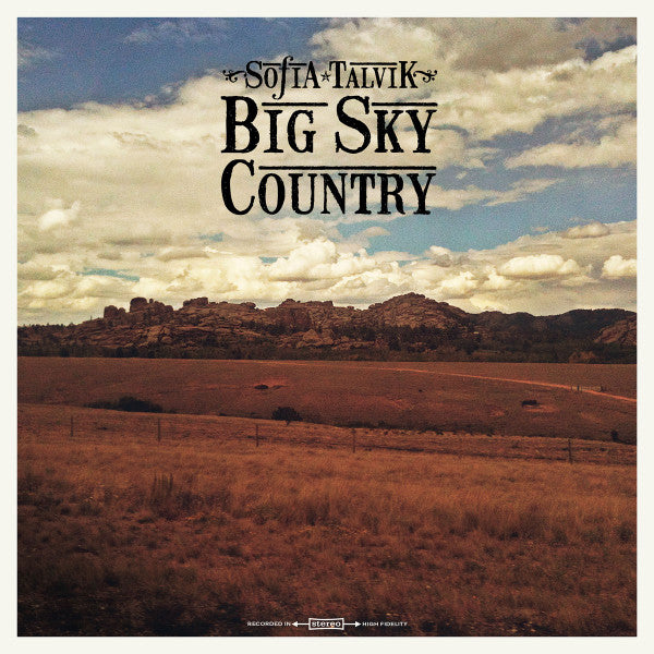 Sofia Talvik : Big Sky Country (LP, Album)