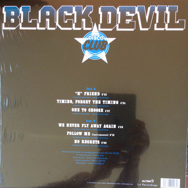 Black Devil : Disco Club (LP,Album,Reissue,Remastered)