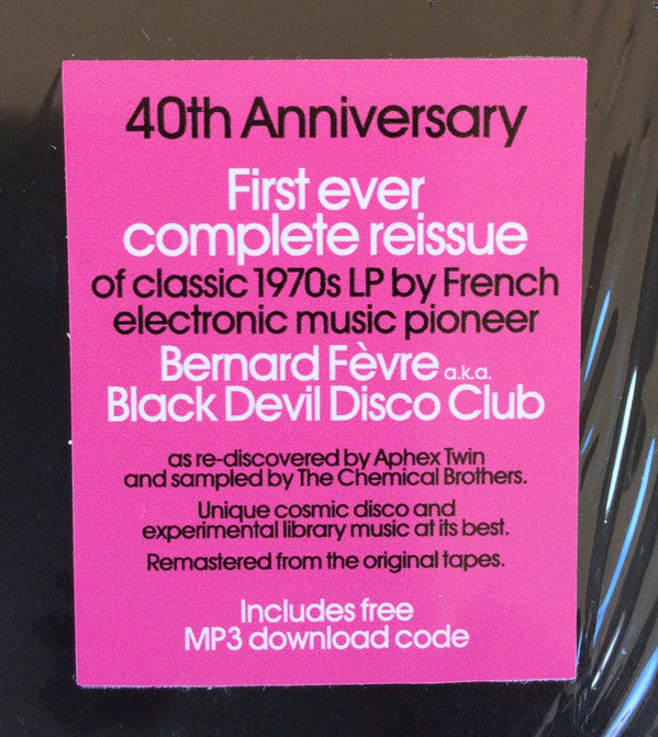 Black Devil : Disco Club (LP,Album,Reissue,Remastered)