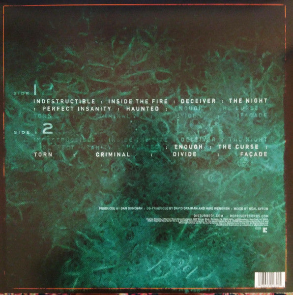 Disturbed : Indestructible (LP,Album,Reissue)