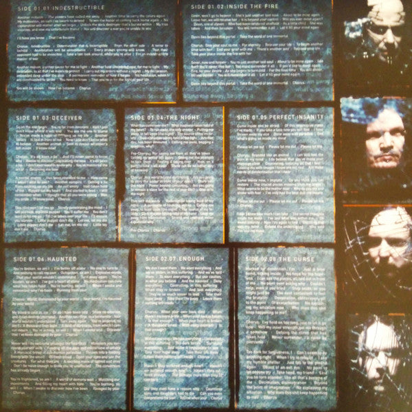 Disturbed : Indestructible (LP,Album,Reissue)