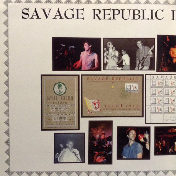 Savage Republic : Live Trek 1985 - 1986 (2xLP, Album)