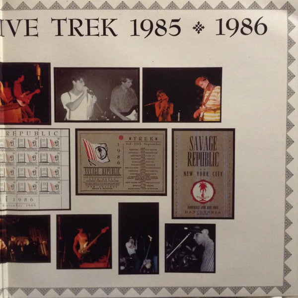 Savage Republic : Live Trek 1985 - 1986 (2xLP, Album)