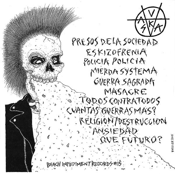 Vaaska : Todos Contra Todos (12",45 RPM,Album,Limited Edition)