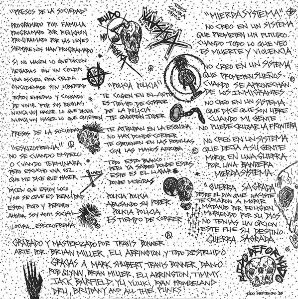 Vaaska : Todos Contra Todos (12",45 RPM,Album,Limited Edition)